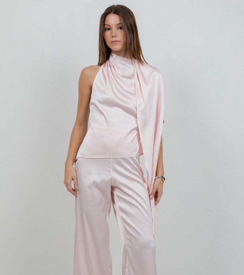 Peony Scarf Top