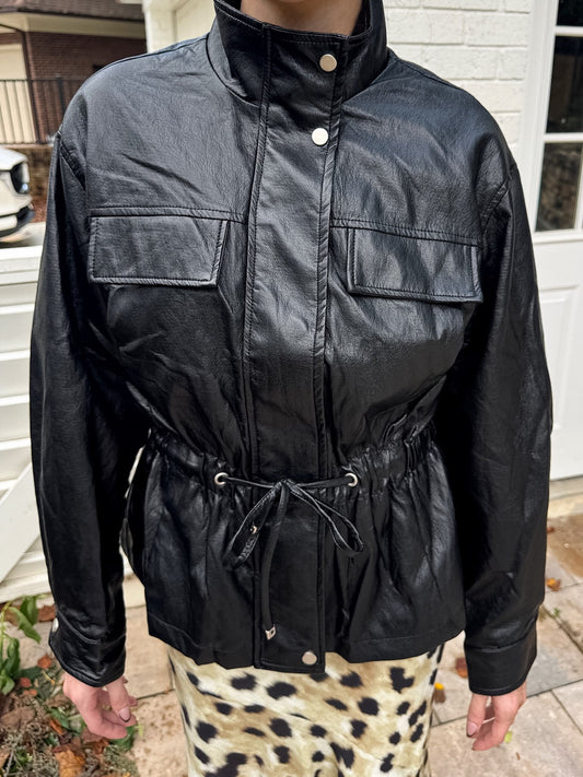 The Downtown Faux Leather Jacket